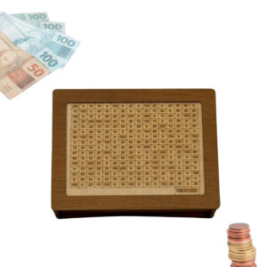 Cofrinho Decorativo para guardar dinheiro usando o método japonês