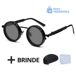 Óculos de Sol com Lentes Ajustáveis e Polarizadas + Capinha Protetora de Brinde