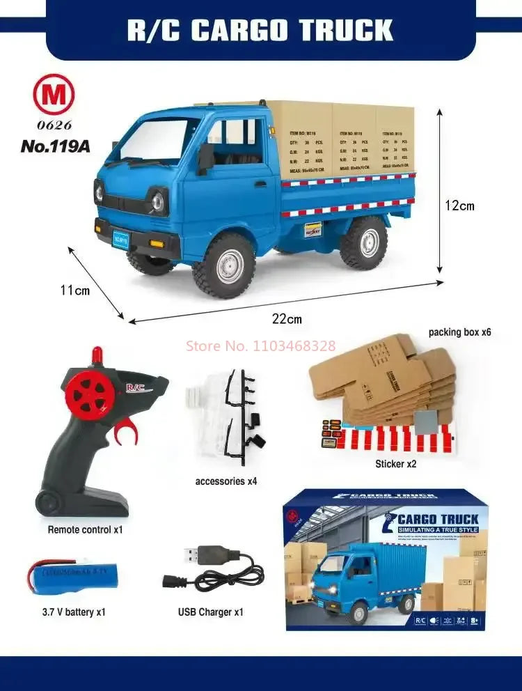 Caminhão Elétrico de Carga com Controle Remoto - Imagem 9
