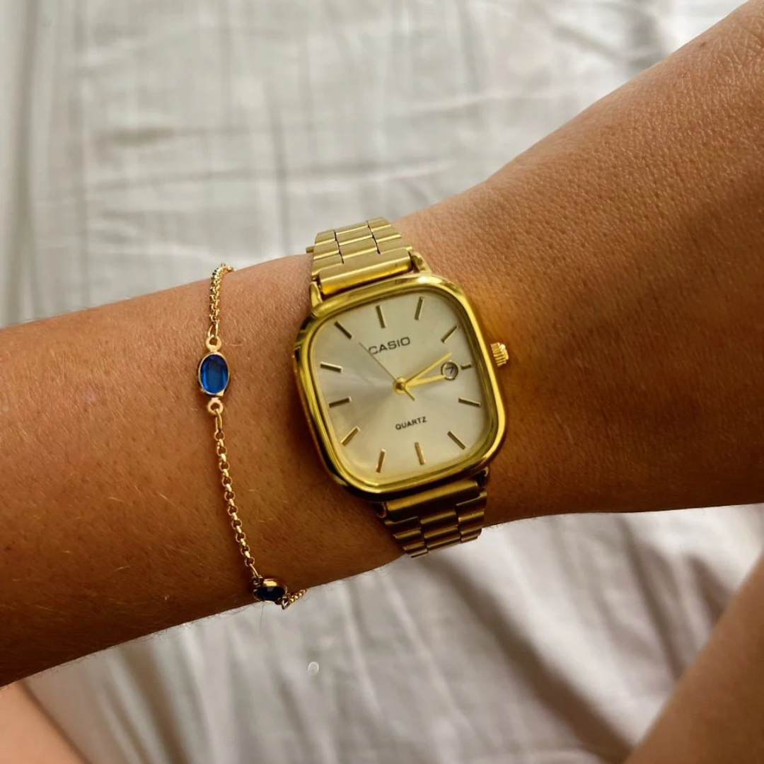 Relógio CASIO Vintage Ultra Luxo - Resistente à água | Aço Inoxidável - Imagem 5