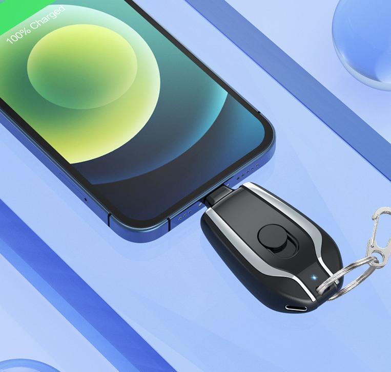 Mini Carregador Chaveiro Portátil - Imagem 4