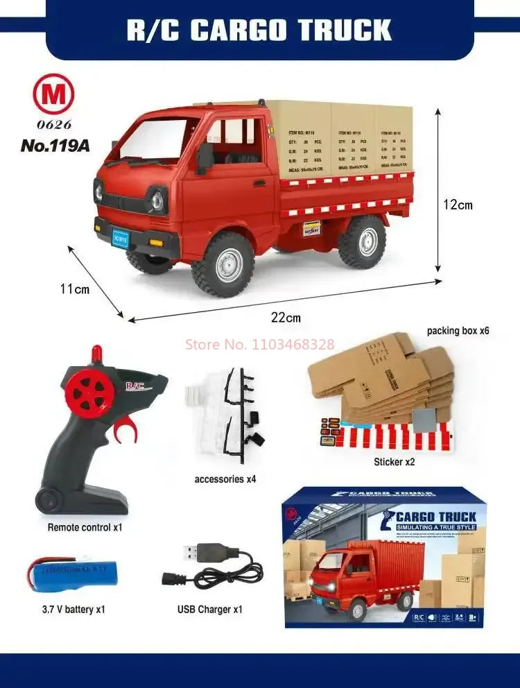 Caminhão Elétrico de Carga com Controle Remoto - Imagem 10