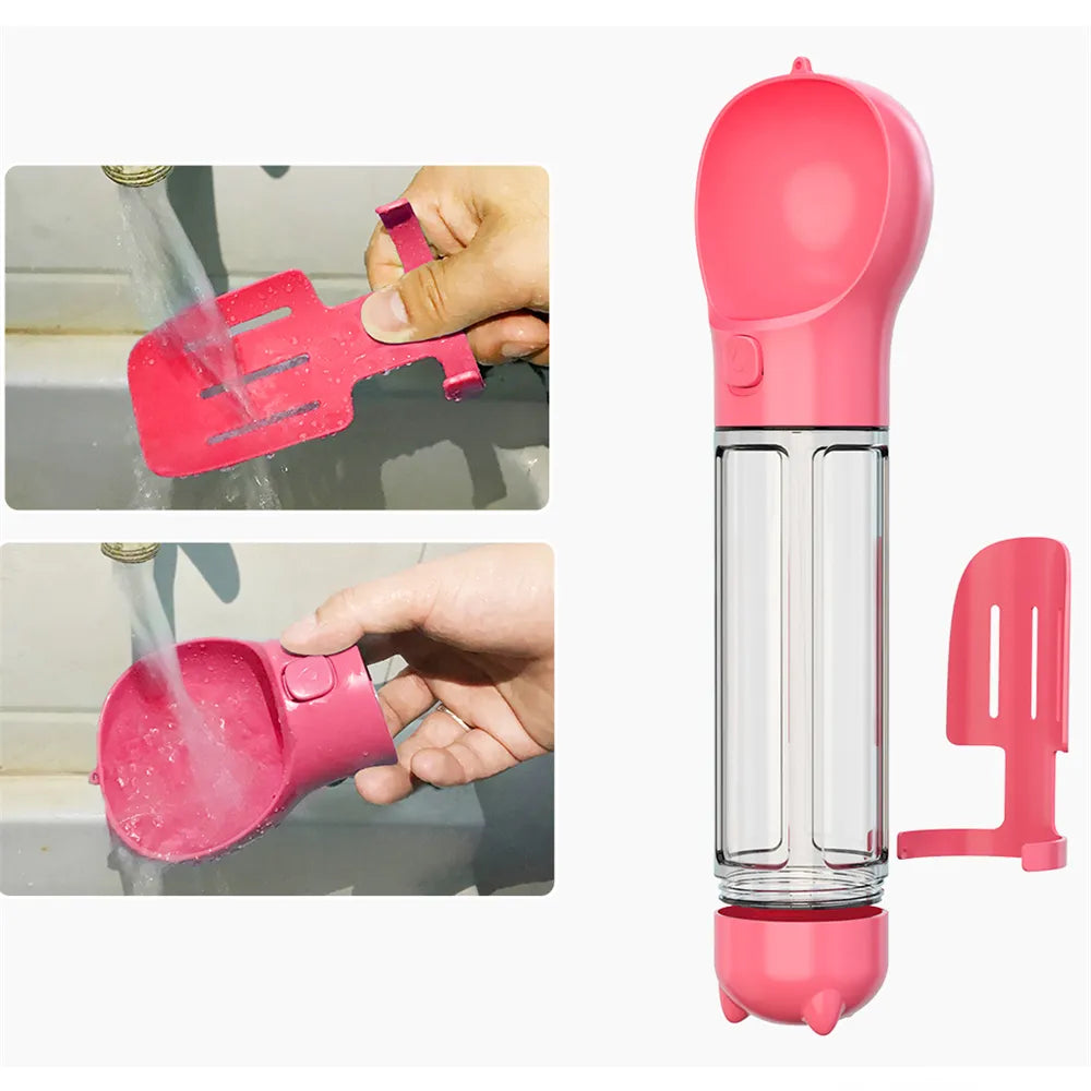 Garrafa 4 em 1 Multifuncional para Pets - Imagem 3