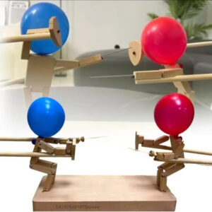 Jogo de Duelo de Fantoches com Cabeça de Balão