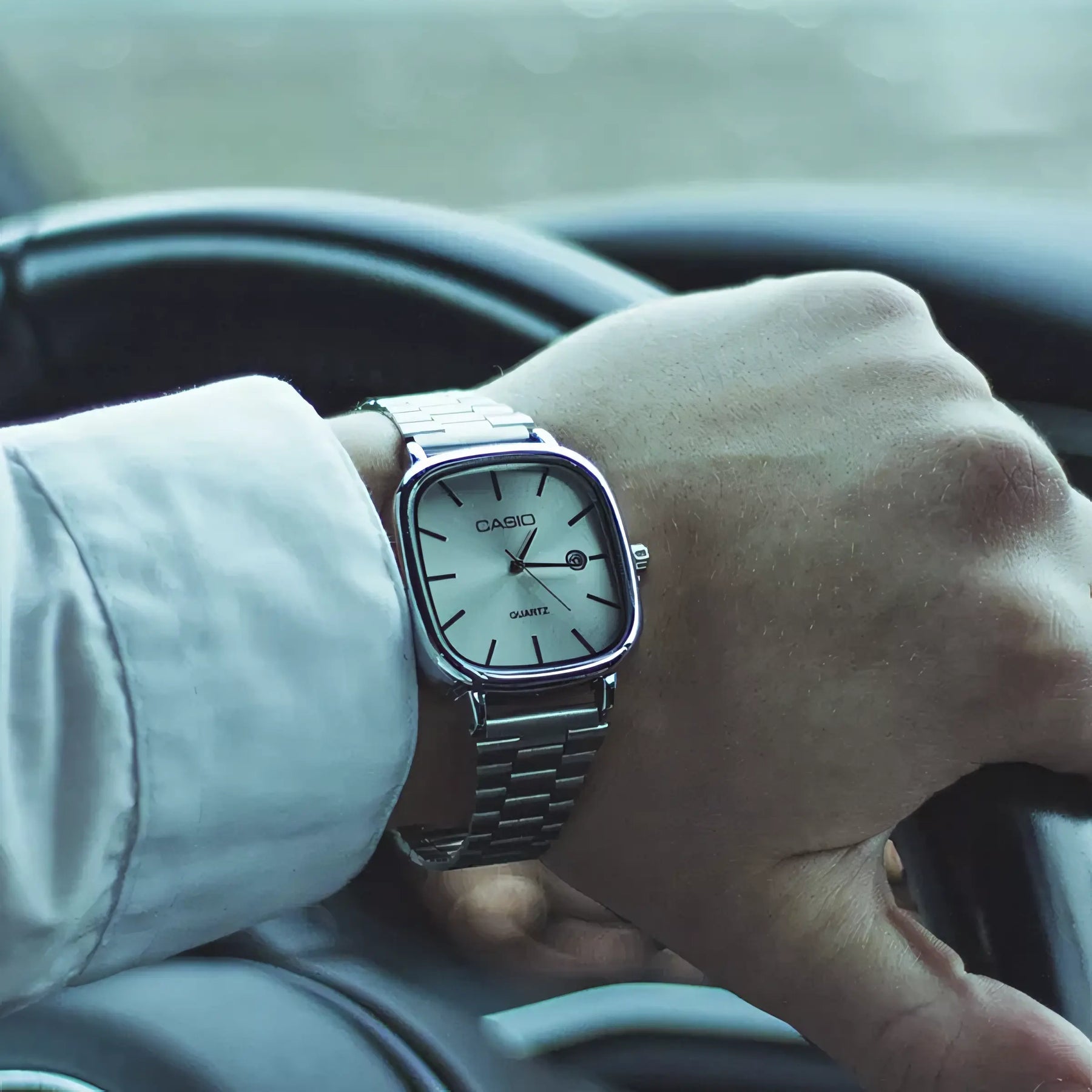 Relógio CASIO Vintage Ultra Luxo - Resistente à água | Aço Inoxidável - Imagem 2