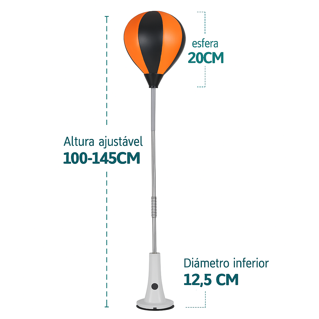 Saco para Treinamento de Boxe e Muay Thai + Luvas de Brinde - Imagem 9