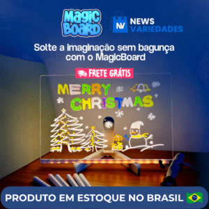 MagicBoard - Quadro Mágico de Desenhos de Led