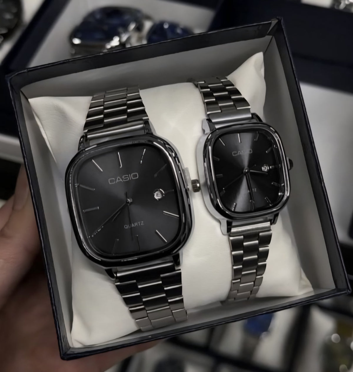 Relógio CASIO Vintage Ultra Luxo - Resistente à água | Aço Inoxidável - Imagem 12