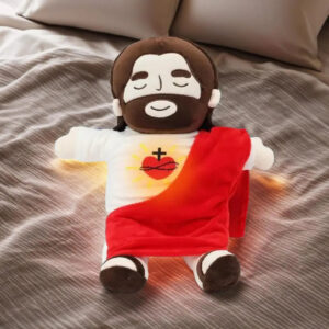 Pelúcia de Jesus que Respira - Acalma a Alma e Tira a Ansiedade