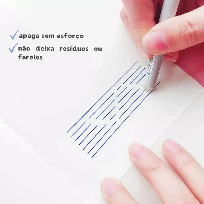 MagicPencil - Caneta Apagável Personalizada Kit com 4 Unidades - Imagem 4
