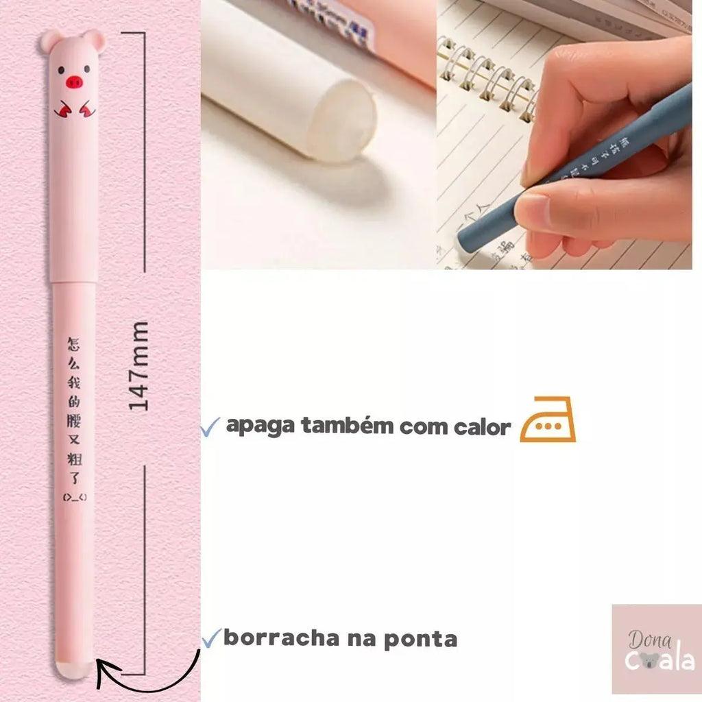 MagicPencil - Caneta Apagável Personalizada Kit com 4 Unidades - Imagem 5