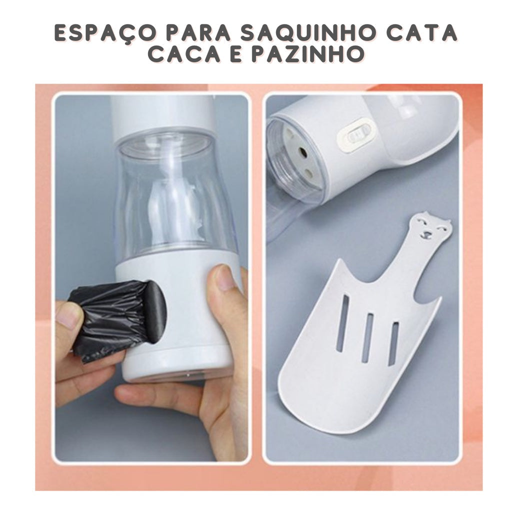 Garrafa 4 em 1 Multifuncional para Pets - Imagem 4