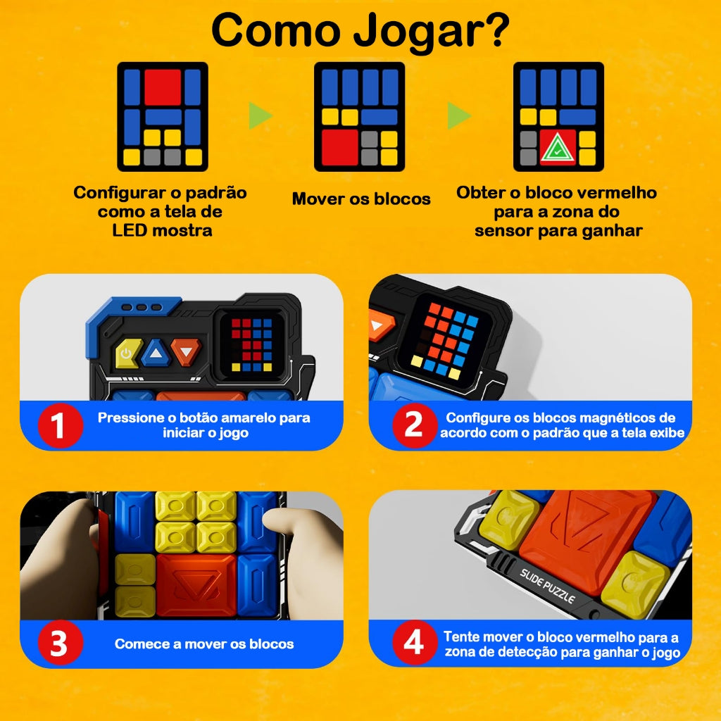 Brinquedo de Quebra-Cabeça Puzzle com mais de 500 Níveis - Imagem 7