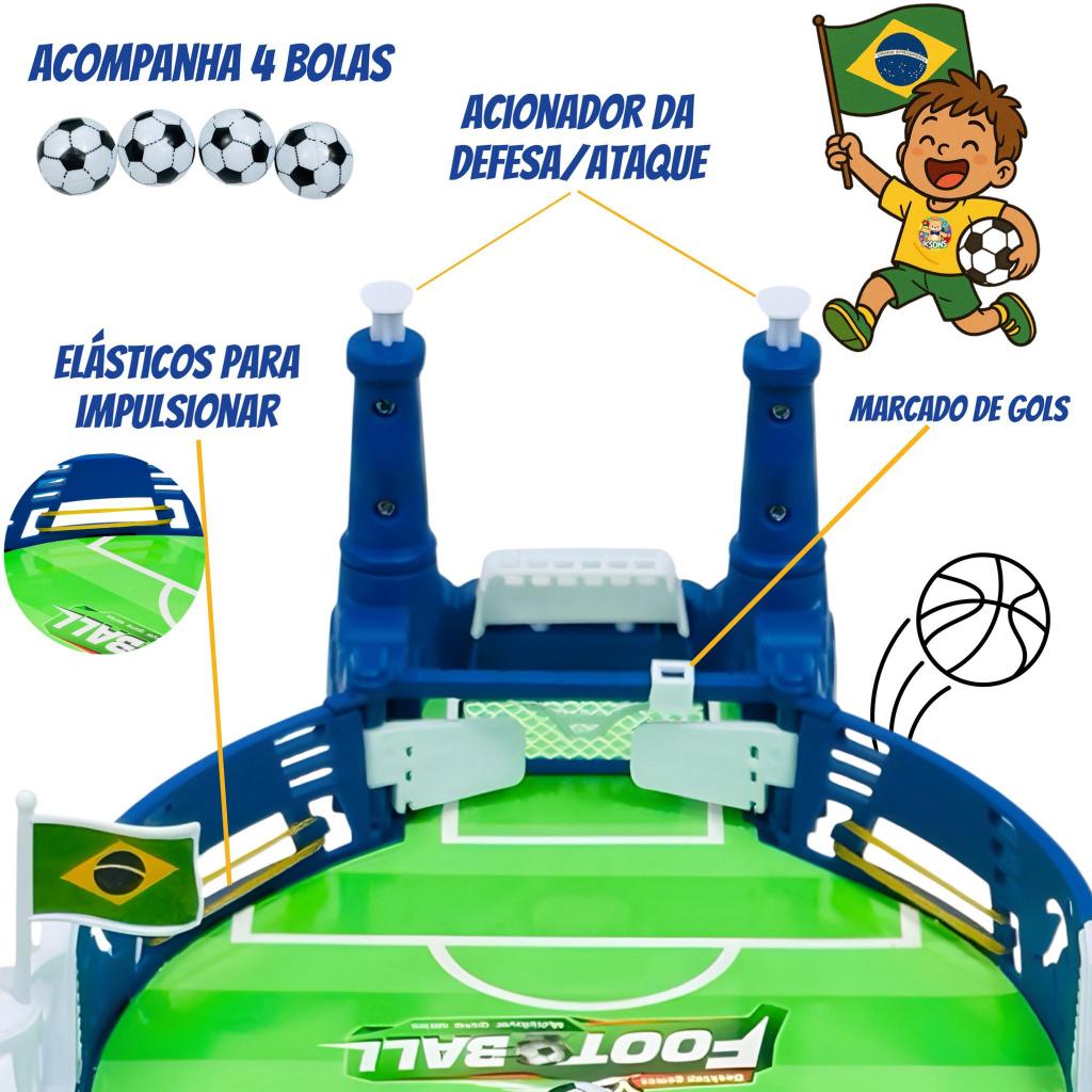 Campo de Futebol De Mesa - Brinquedo Interativo para as Crianças - Imagem 2