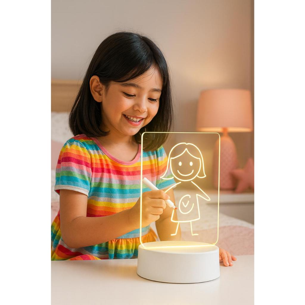 Luminária Mágica de Recados e Desenhos Iluminados - O Presente Perfeito Para a Sua Pessoa Favorita! - Imagem 10