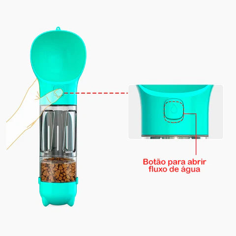 Garrafa 4 em 1 Multifuncional para Pets - Imagem 9