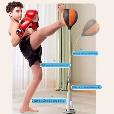 Saco para Treinamento de Boxe e Muay Thai + Luvas de Brinde - Imagem 2