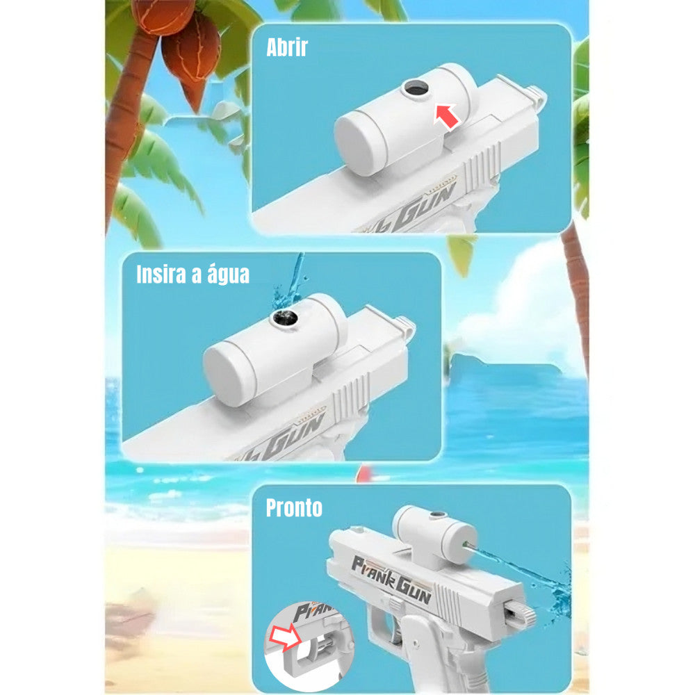 Pistolinha de Água Reversa Para Pegadinhas - Diversão Garantida - Imagem 4